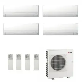 Klimageräte Mitsubishi Quadri 12+12+12+12 Weiß AY MXZ-4F72VF4