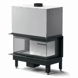 Holzkamin MCZ 13,2 kW Plasma 95T Wood Slim 5018008 4011012