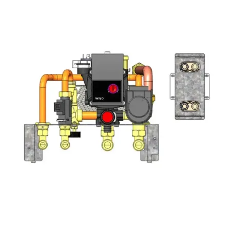 Edilkamin kit RW2 mit ACS und Separatoranlage 1015660