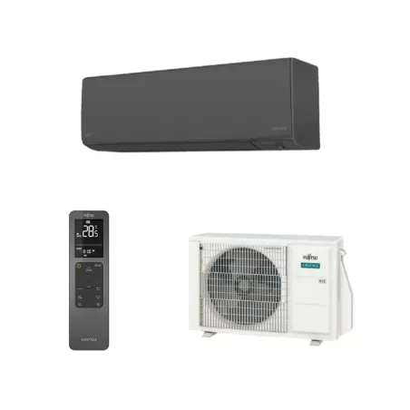 Fujitsu Mono Split 14000 Btu ASEH14KJCALB AOEH14KJCA Schwarz