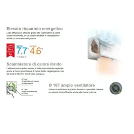 Fujitsu Mono Split 24000 Btu ASEG24KMTE AOEG24KMTA Weiß 2