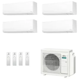 Fujitsu Quadri Split 7+7+7+9 KJ-W WiFi AOEG30KBTA4 Weiß