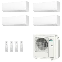 Fujitsu Quadri Split 9+9+9+9 KJ-W WiFi AOEG36KBTA5 Weiß
