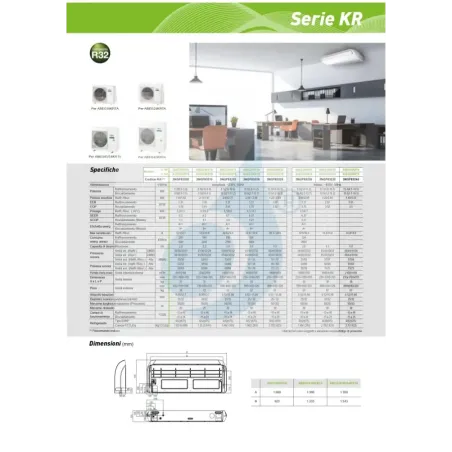 Fujitsu Mono Split 45000 Btu ABEG45KRTA AOEG45KBTB 220v