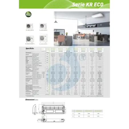 Fujitsu Mono Split 45000 Btu ABEG45KRTA AOEG45KQTA 380v