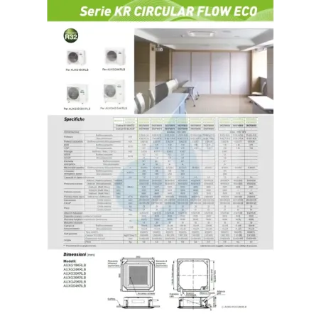 Fujitsu Mono Split 18000 Btu AUXG18KRLB AOEG18KATA 220v Weiß