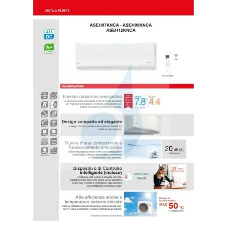 Fujitsu Quadri Split 7+9+12+12 KN WiFi AOEG30KBTA4 Weiß
