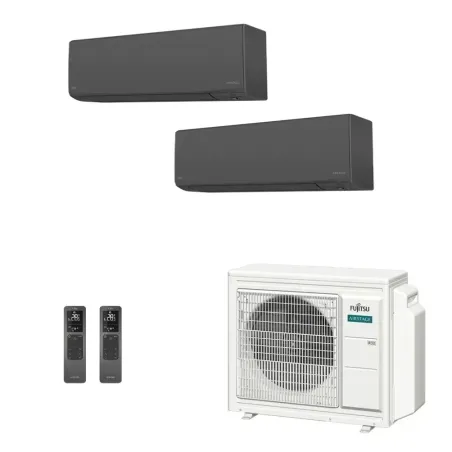 Klimaanlage Fujitsu Duo Split 12+15 KJ-B AOEG24KBCA3 Wand WiFi