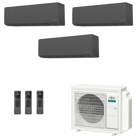 Klimaanlage Fujitsu Trio Split 9+9+9 KJ-B WiFi AOEG24KBCA3