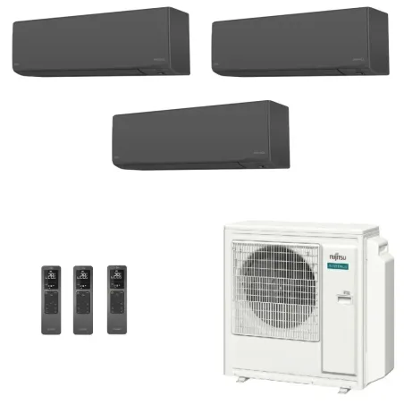 Klimaanlage Fujitsu Trio Split 12+12+12 KJ-B WiFi AOEG36KBTA5