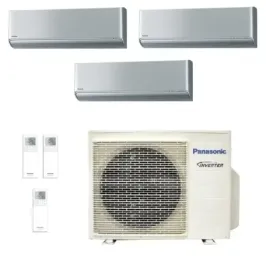 Klimaanlagen Panasonic Trio Split 9+9+18 Btu XZ Etherea CU-3Z68TBE