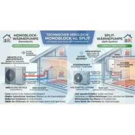 Wärmepumpe TCL HB16TD0 Tri-Thermal Monoblock R32 16kW 2