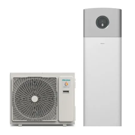 Hisense Wärmepumpe Split Einzelphase 6.0 kW 230 Liter R32 A+++ Hi-Ther