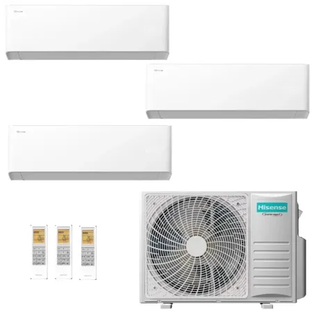 Klimaanlagen Hisense Trio Split 9+9+12 UNI HB 3AMW62U4RJC