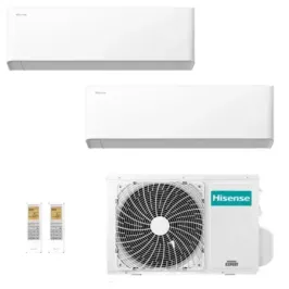 Klimaanlagen Hisense Duo Split 12+18 UNI HB 4AMW81U4RJC