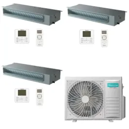 Klimaanlagen Hisense Trio Split 9+12+12 Kanal 3AMW72U4RJC