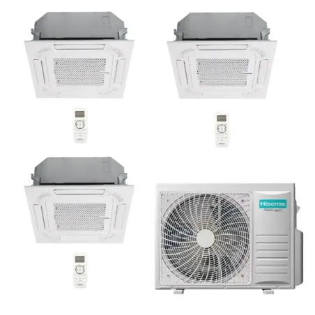 Klimaanlagen Hisense Trio Split 12+18+18 60x60 5AMW105U4RQC