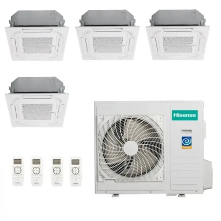 Klimaanlagen Hisense Quadri Split 9+9+12+12 60x60 5AMW105U4RQC