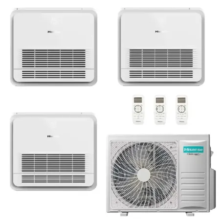 Klimaanlagen Hisense Trio Split 12+12+18 Console 5AMW105U4RQC