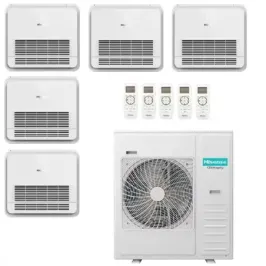 Hisense Penta Split 9+9+9+9+18 Console 5AMW105U4RQC