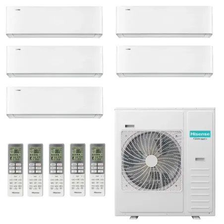 Hisense Penta Split 9+9+9+9+18 Energy PRO X 5AMW105U4RQC