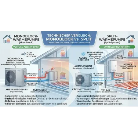 LG Split Wärmepumpe 9 kW PHCS0.ENCXLEU HM093HF.UB40 R290 Therma V Cont