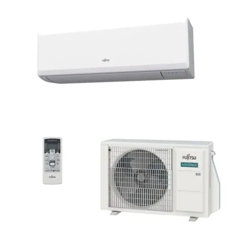 Fujitsu Mono Split 24000 Btu ASEH24KLCBL AOEH24KLCB Weiß