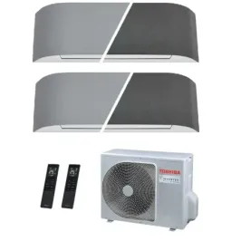 Toshiba Duo Split 9+12 Btu Haori RAS-2M14G3AVG-E