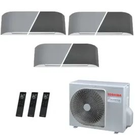 Toshiba Trio Split 7+7+9 Btu Haori RAS-3M26G3AVG-E
