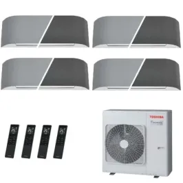 Toshiba Quadri Split 7+7+7+15 Btu Haori RAS-4M27G3AVG-E