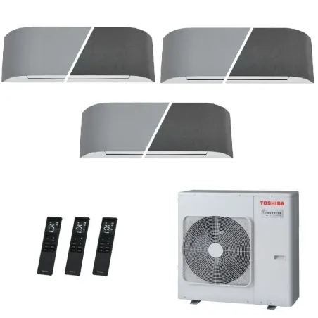 Toshiba Trio Split 12+12+12 Btu Haori RAS-5M34G3AVG-E1