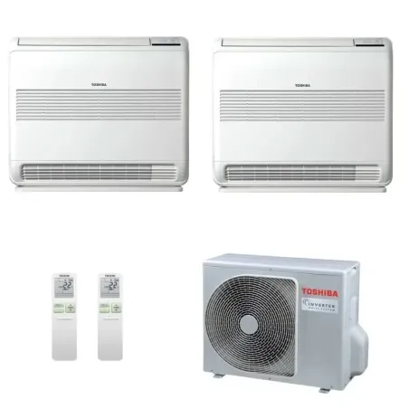 Toshiba Duo Split 9+9 Btu Console RAS-2M10G3AVG-E