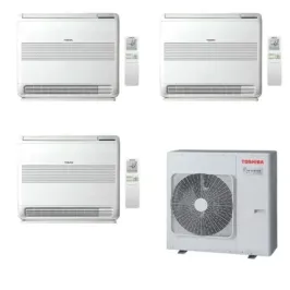 Toshiba Trio Split 12+12+18 Btu Console RAS-4M27G3AVG-E