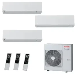 Toshiba Trio Split 12+12+12 Btu Shorai Edge RAS-4M27G3AVG-E