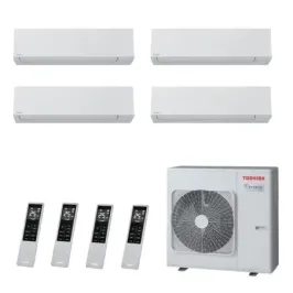 Toshiba Quadri Split 7+7+7+15 Btu Shorai Edge RAS-4M27G3AVG-E