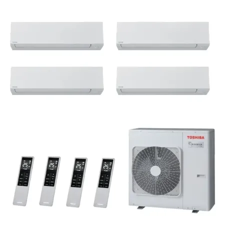 Toshiba Quadri Split 7+7+7+24 Btu Shorai Edge RAS-4M27G3AVG-E
