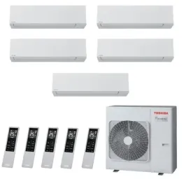 Toshiba Penta Split 9+9+9+12+15 Btu Shorai Edge RAS-5M34G3AVG-E1