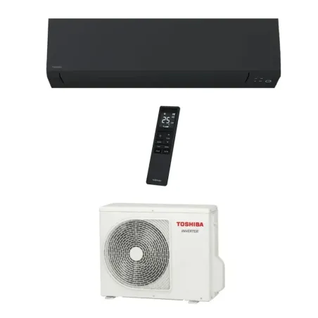 Toshiba Mono Split 18000 Btu RAS-B18G3KVSGB-E RAS-18J2AVSG-E1 Schwarz