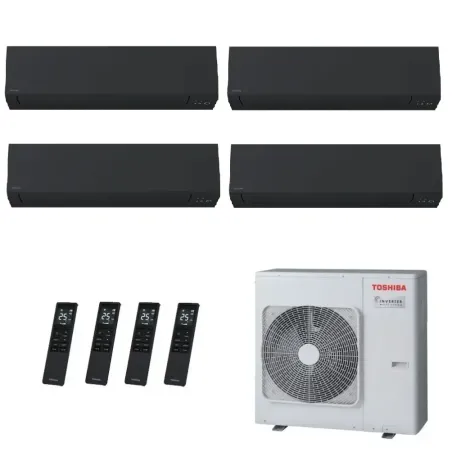 Toshiba Quadri Split 9+9+9+24 Btu Shorai Edge RAS-4M27G3AVG-E