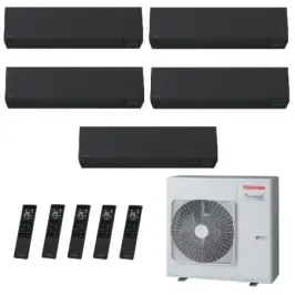 Toshiba Penta Split 9+9+9+12+12 Btu Shorai Edge RAS-5M34G3AVG-E1