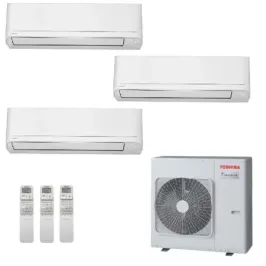 Toshiba Trio Split 12+12+24 Btu Seiya Smart RAS-4M27G3AVG-E