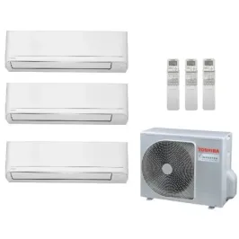 Toshiba Trio Split 5+5+15 Btu Seiya Classic RAS-3M18G3AVG-E
