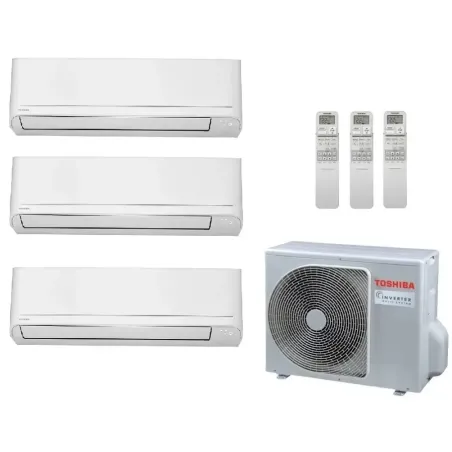 Toshiba Trio Split 7+7+7 Btu Seiya Classic RAS-3M26G3AVG-E