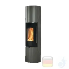 Edilkamin Holzofen Tally 8 Up s 8.0 kW Grau Beschichtungstyp stahl A+ EdilK-808430