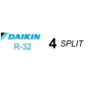 Quadri Split Klimageräte Daikin