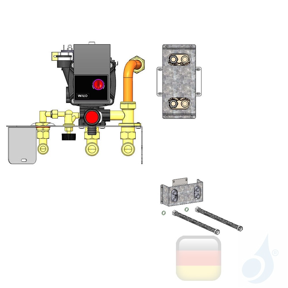 Edilkamin Installation Kit RS2 Product Code: 1013560