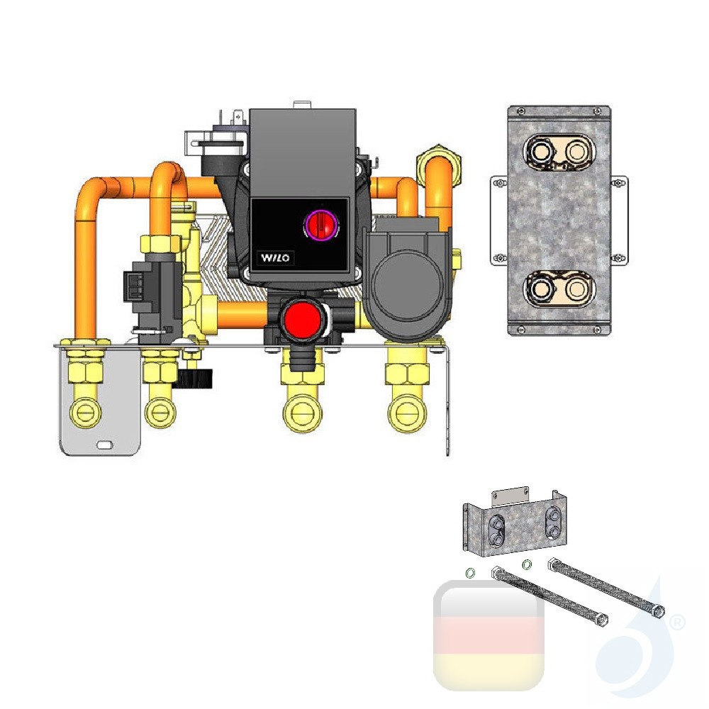 Edilkamin Installation Kit RWS2 Product code: 1013570