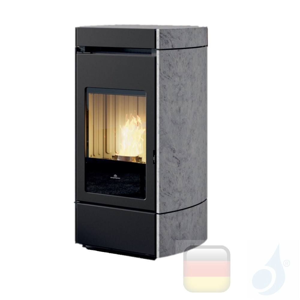 Edilkamin 7.9 kW Lena pellet stove, natural stone