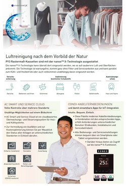 Klimaanlagen Panasonic Mono Split 3.5 kW Weiß S-36PY3E U-36PZ3E5