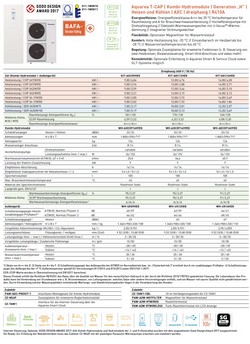 Panasonic Wärmepumpe KIT-AXC16HE8 16 kW 400 v Aquarea T-CAP
